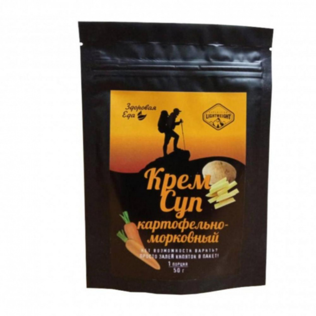 Картофельно-морковный суп-пюре, Здоровая Еда (50 гр.)