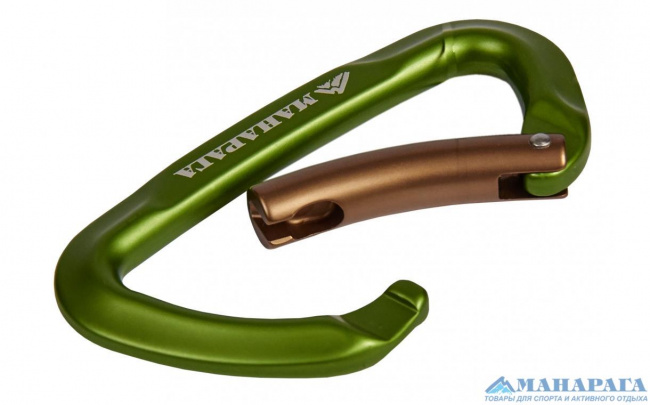 Карабин Манарага скалолазный с гнутой защелкой