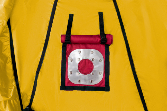 Тент на шатер МАНАРАГА Зима с отверстием для печки (желтый (9182863))