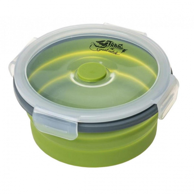 Контейнер Tramp складной с крышкой-защелкой 550 мл (оливковый (9163307))