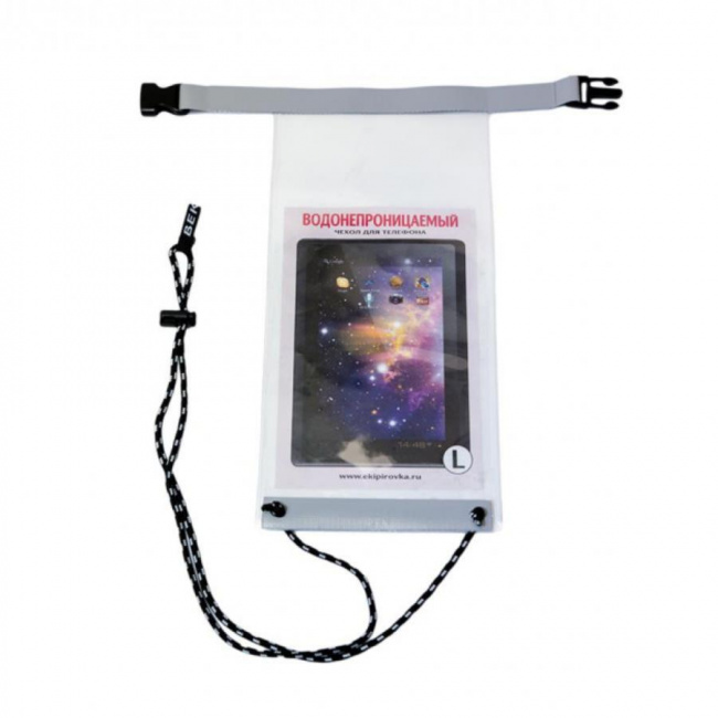 Чехол ВЕК водонепроницаемый прозрачный тпу L