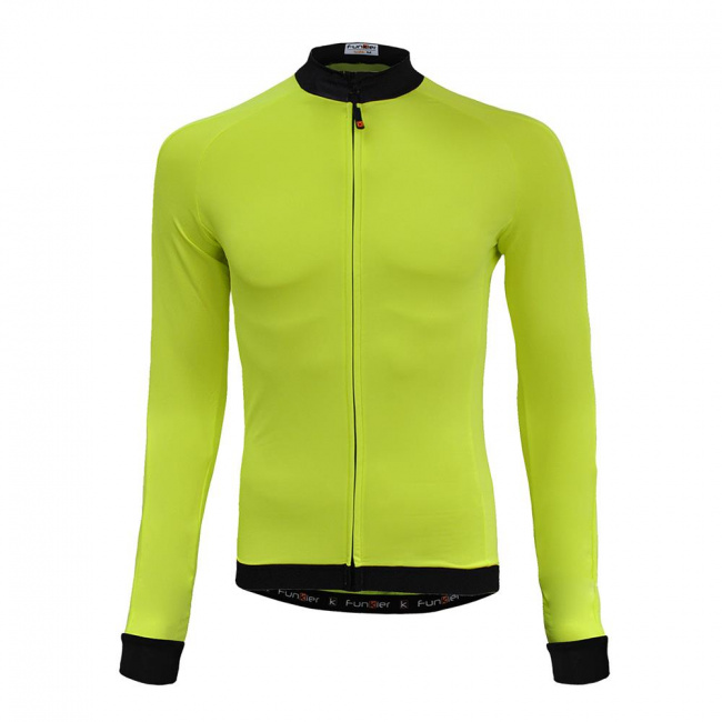 Джерси Funkier Parma Man Active LS Thermal Microfleece Warm Breathable (XL, neon yellow (9175579))