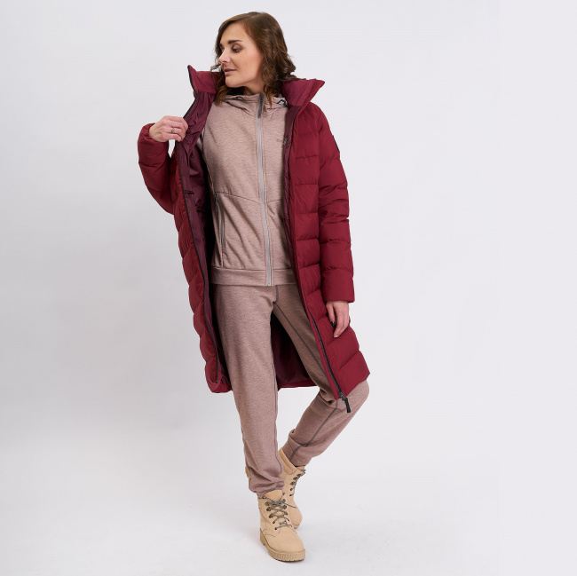 Пальто RedFox Siberia II жен. (S , малиновый (9159208))