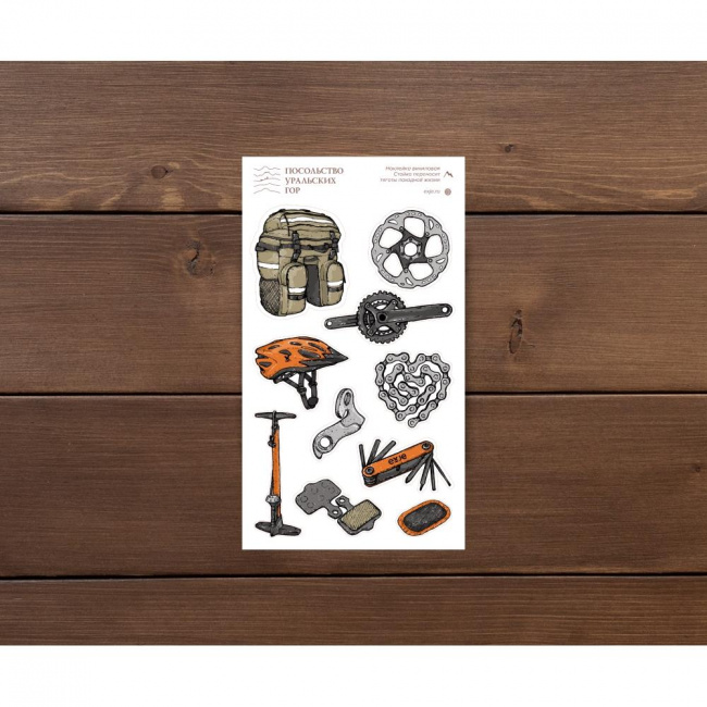 Стикерпак ExJe Велосипедный