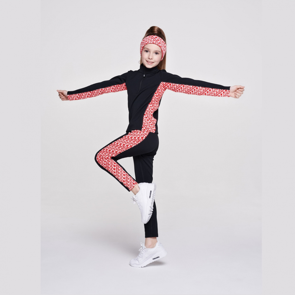 Костюм BASK Ingi (92, черный/красный (9154811))