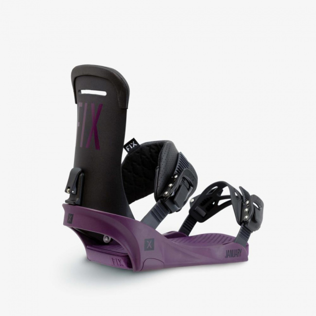 Крепления для сноубордов FIX /23-24/ January (S/M, wine (9170731))