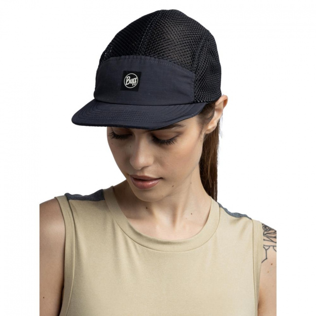 Кепка BUFF /25/ 133549 5 Panel Air Saret Black