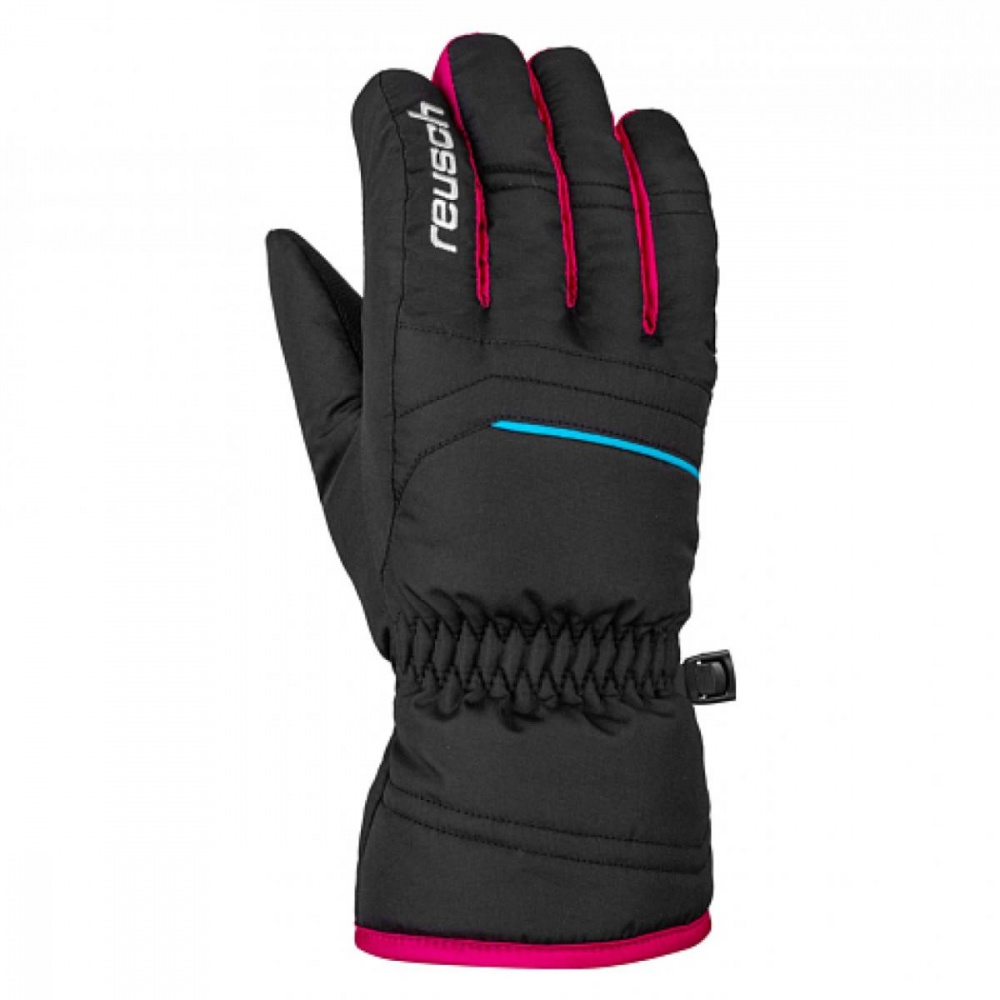 Перчатки Reusch Alan Junior (5.5, black/black/pink glo (9152695))