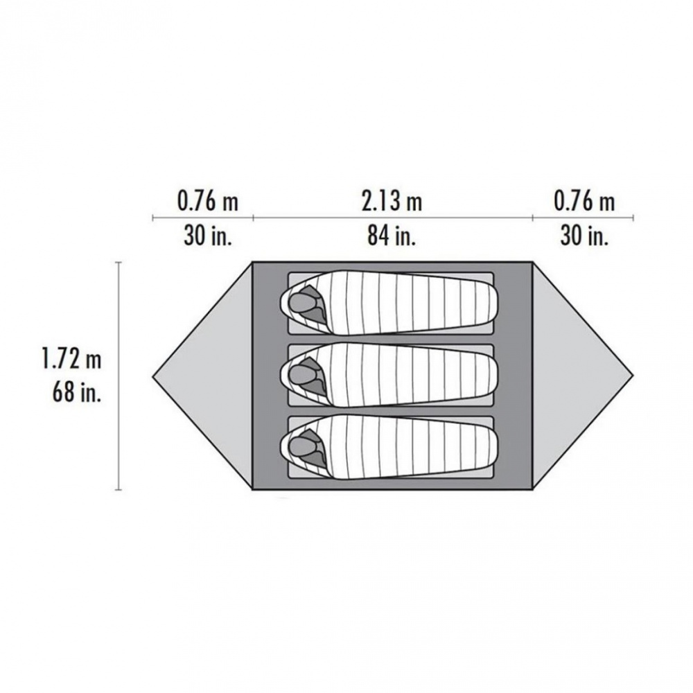 Палатка MSR Mutha Hubba NX