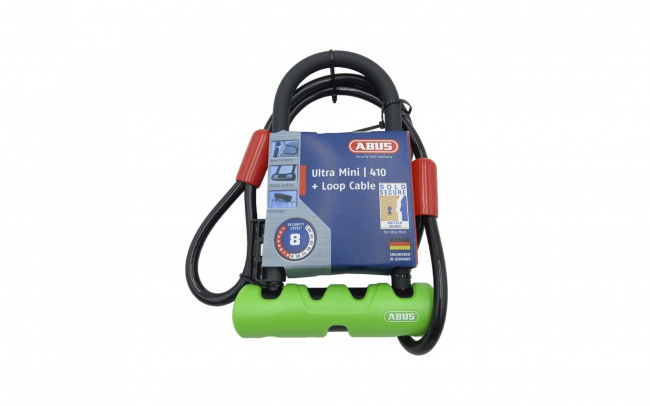 Замок ABUS U-lock Ultra mini 410/150HB+тросс Cobra