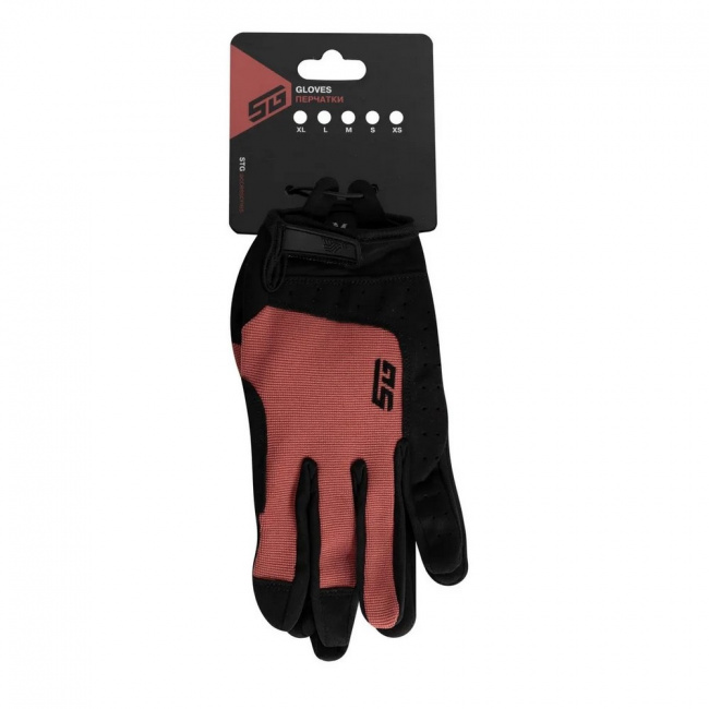 Велоперчатки Stinger Fit Skin (M , черный/красный (9175146))