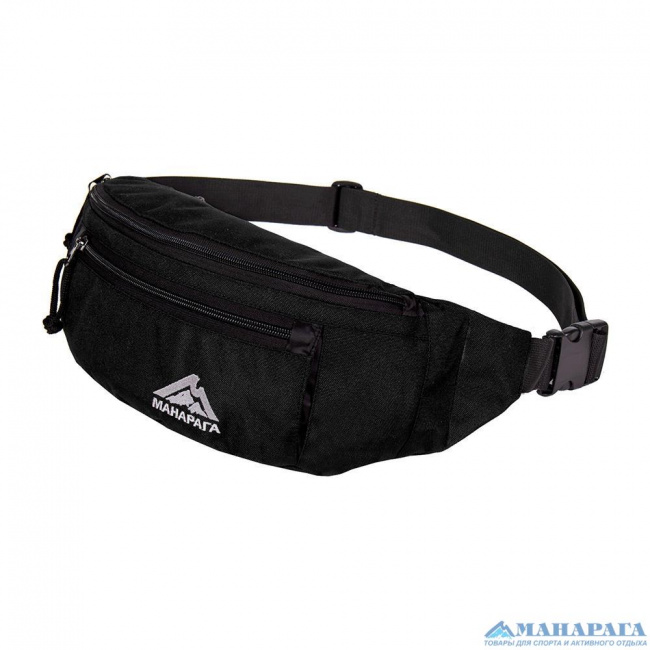 Сумка поясная Big МАНАРАГА  (черный (9171368))