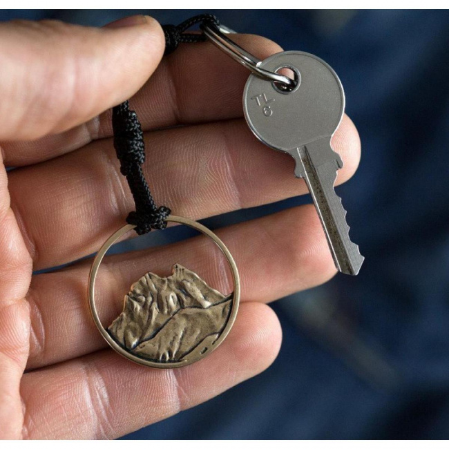 Брелок бронзовый ExJe Ушба