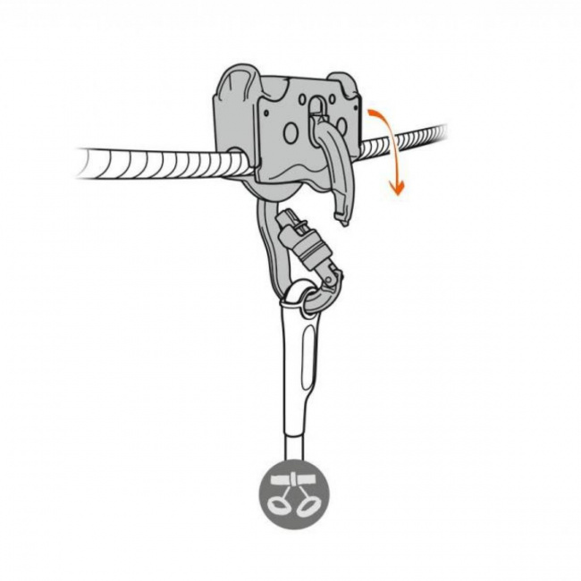 Ролик Petzl Trac Guide LT