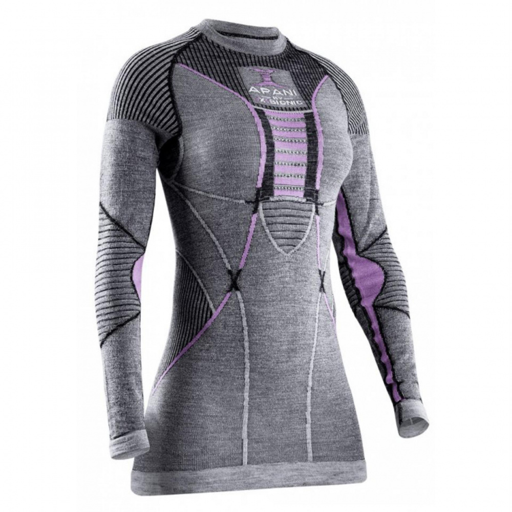 Футболка X-Bionic Apani 4.0 Merino Shirt Round Neck L/S жен. (XS, B343 (9160417))