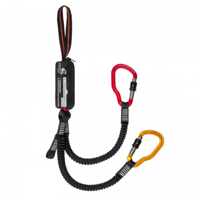 Самостраховка Венто Виа феррата с карабинами Гусь