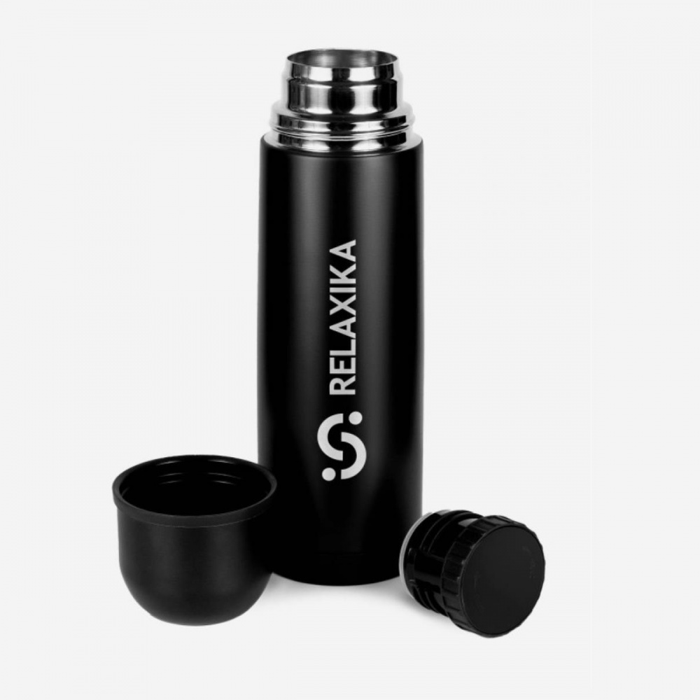 Термос Relaxika 101 0,75 л (стикерпак "Красоты России")