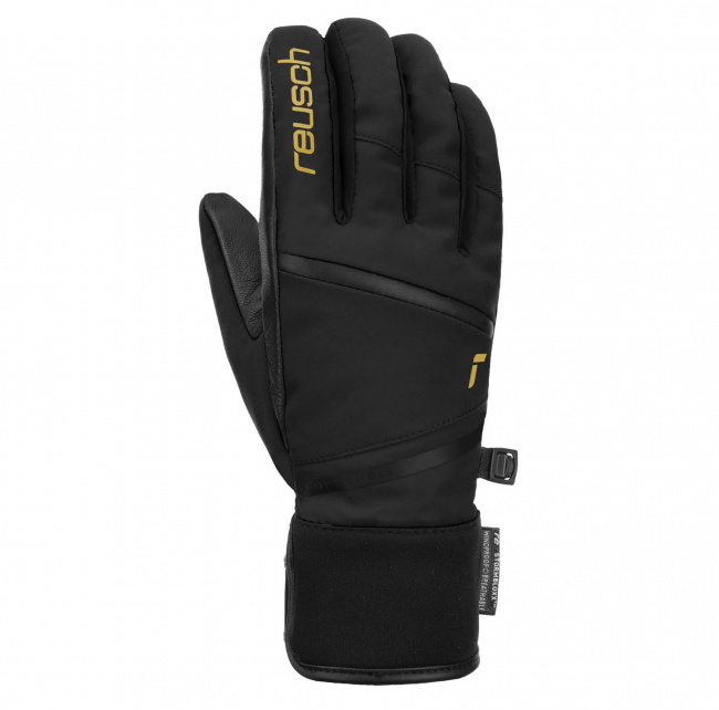 Перчатки Reusch Tessa Stormbloxx (8, black/gold (9182321))