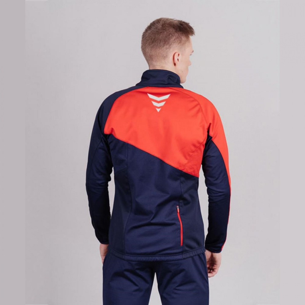 Куртка разминочная Nordski Premium  (46-S, blueberry/red (9158921))