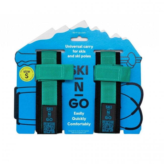 Переноска Ski-n-go для лыж и лыжных палок (M , green (9169909))