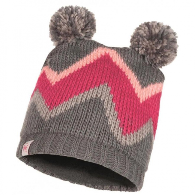 Шапка BUFF 117840 Child Knitted & Polar Hat Arild Grey Child