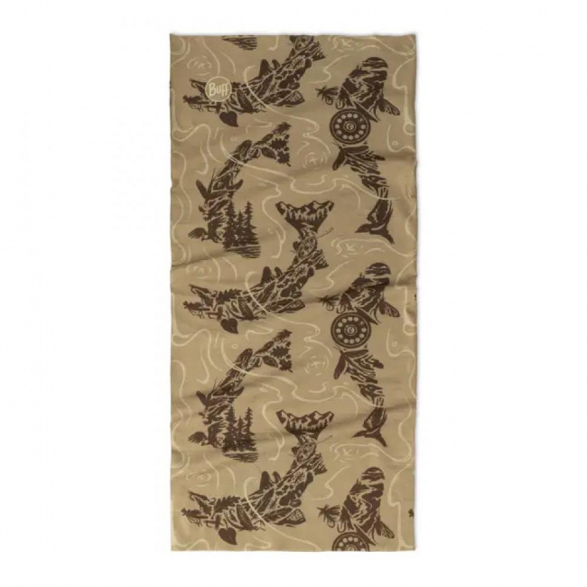 Бандана BUFF /25/ 135995 Coolnet UV Lake River Khaki