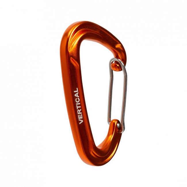 Карабин Вертикаль скалолазный облегченный с проволочной защелкой