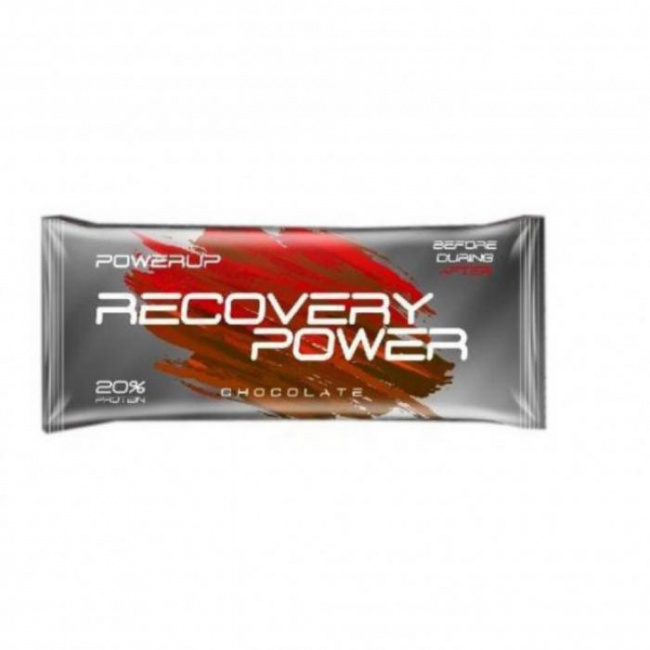 Батончик Powerup протеиновый, вкус Шоколадный в шоколадной глазури, 40 г