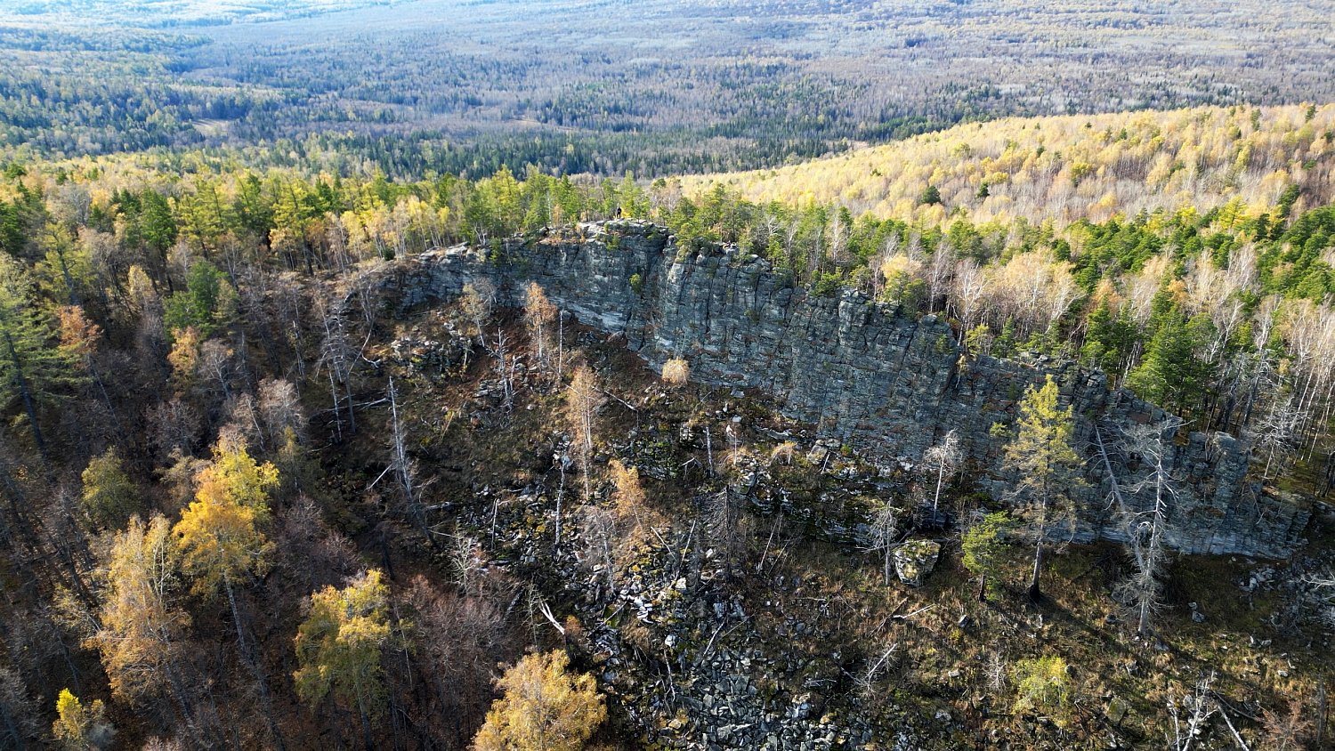 Хребет Заозерный в Челябинской области