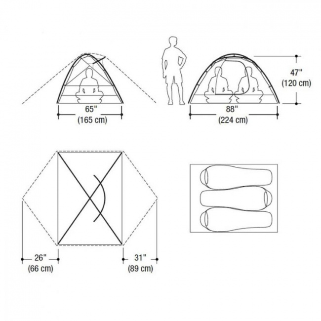 Палатка Marmot Catalyst 3P
