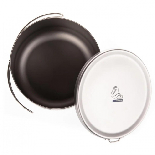 Кастрюля NZ TBS-1000 титановая 1 л