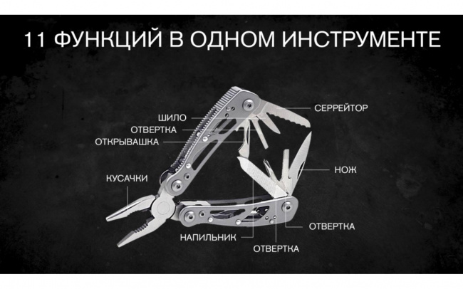 Мультиинструмент Ganzo складной G104S Мультиинструмент Ganzo складной G104S