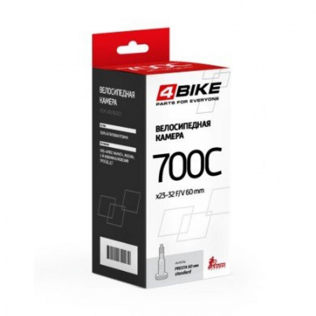 Камера 4Bike 700*23-32С f/v 60 мм