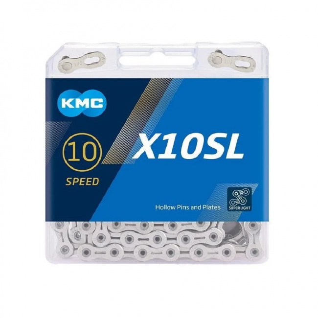 Цепь KMC Х10SL 114 звеньев