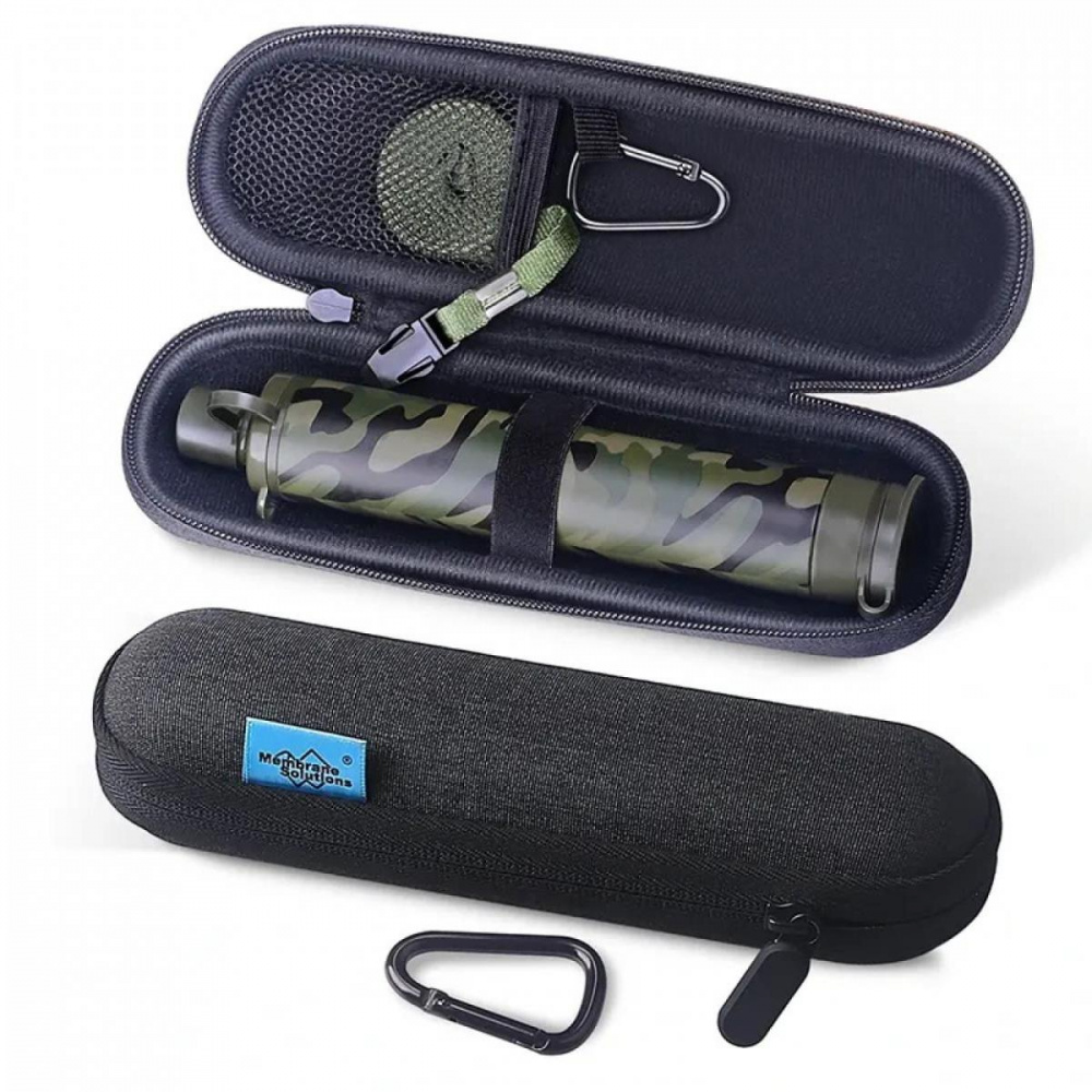 Фильтр для воды Membrane Solutions Straw с чехлом