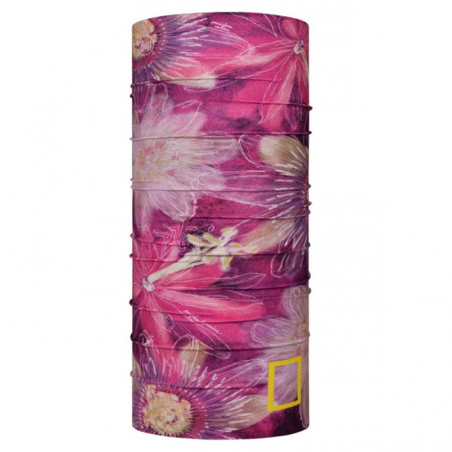 Бандана BUFF /22/ 128760 CoolNet UV + Insect Shield Fae Pink
