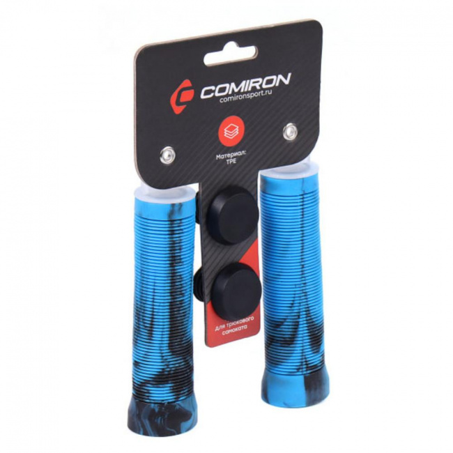 Грипсы Comiron BG-125TK 125 мм (синий/черный (9181839))