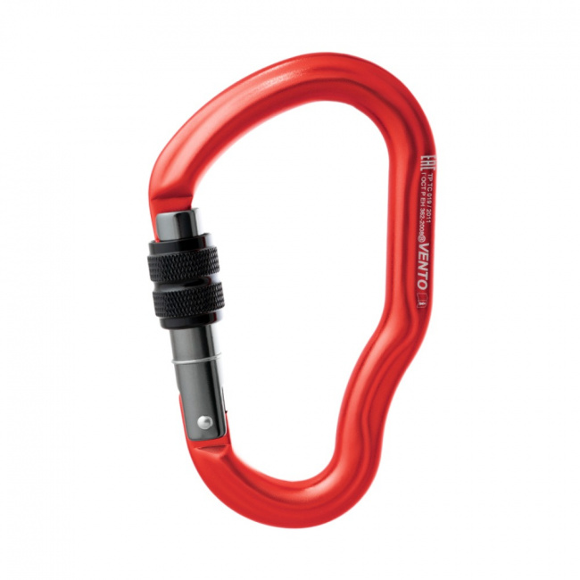 Карабин Венто Гусь с резьбовой  муфтой (красный (9184940))