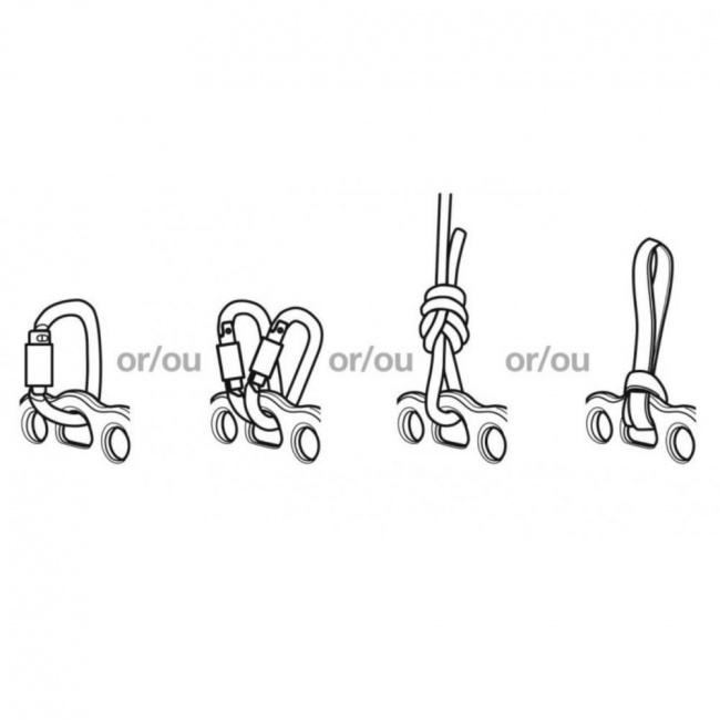 Такелажная пластина Petzl PAW M