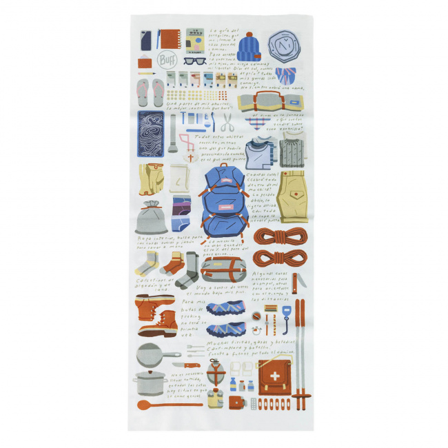 Бандана BUFF /24/ 134424 Coolnet UV+ Camino Guia Peregr