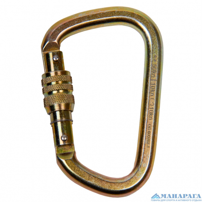 Карабин Манарага стальной увеличенный с муфтой