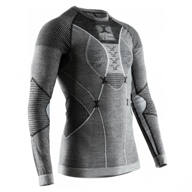 Футболка X-Bionic Apani 4.0 Merino Shirt Round Neck L/S   (M , B408 (9154217))