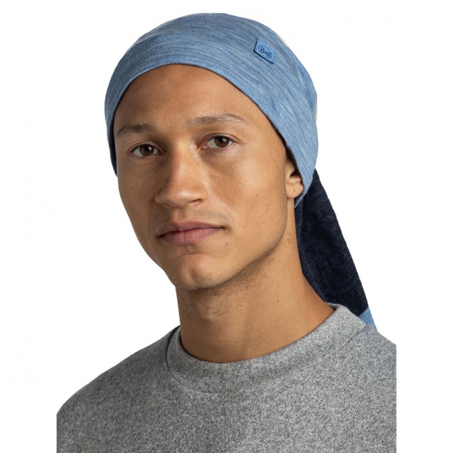 Бандана BUFF /25-26/ 132890 Merino Move Block Lake Blue