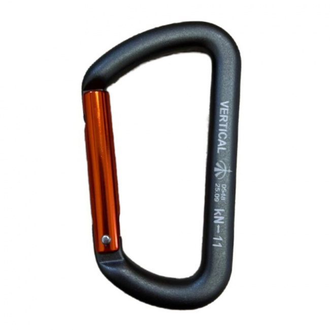 Карабин вспомогательный Вертикаль Gray трапеция