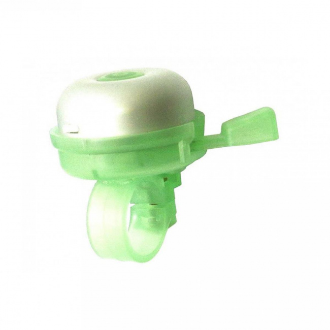 Звонок алюминий/пластик D=50 мм (серебристо-зеленый (9167164))