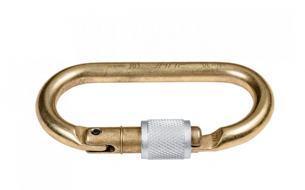 Карабин Ринг стальной овальный 30 кН кейлок