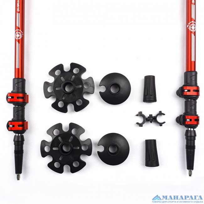 Палки треккинговые Манарага Alpine