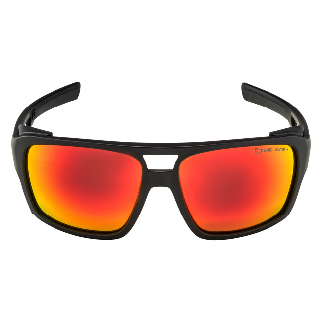 Очки Alpina Skywalsh  (red mirror cat.4 fogstop, black matt (9172876))