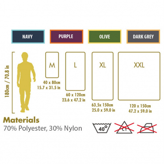 Полотенце N-Rit Super Light Towel L