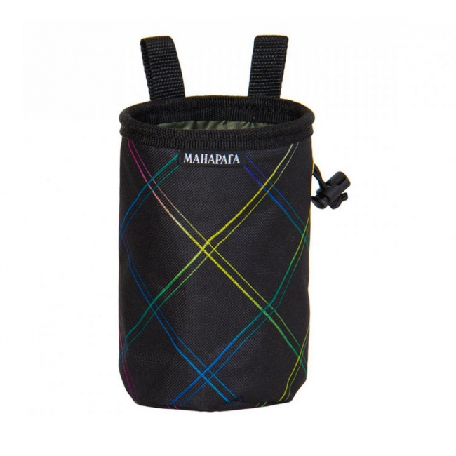 Мешочек для магнезии МАНАРАГА V1 (чёрный с полосками (9162123))